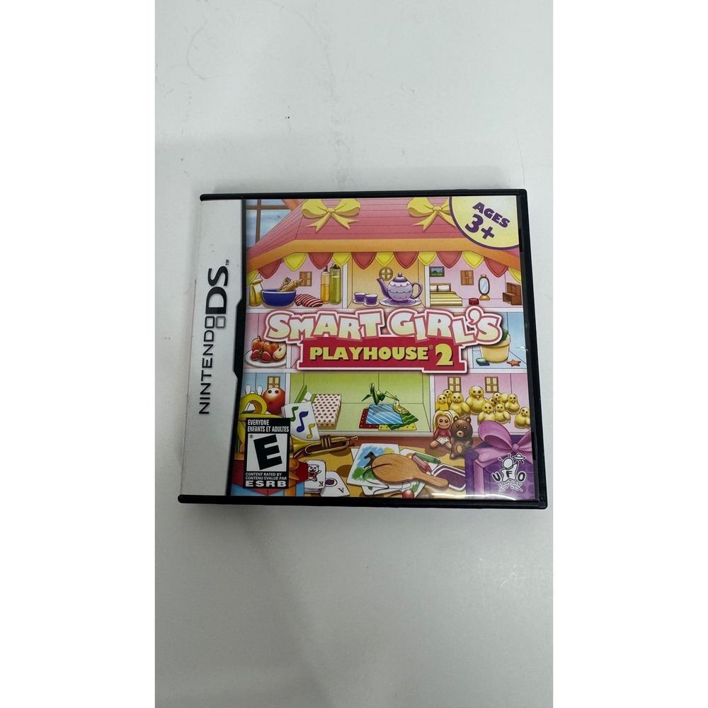 Smart Girls Playhouse 2 Nintendo DS Game 18-in-1 UFO Interactive NTR-BS4E-USA